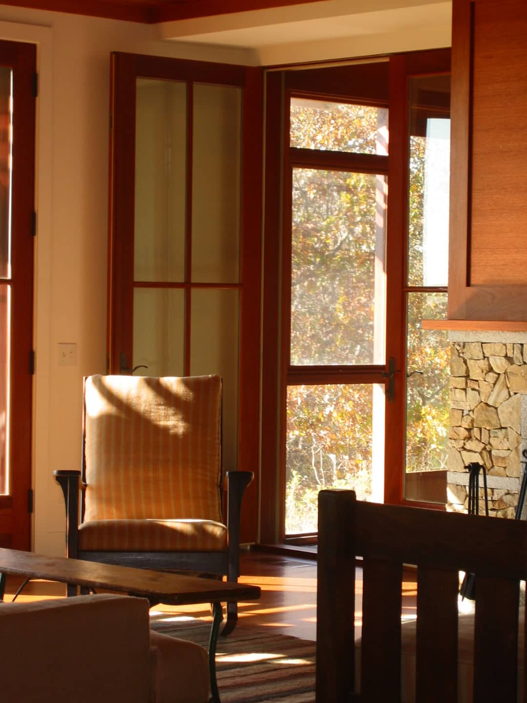 Sitting area in home on Martha's Vineyard | Rodman Paul Architects