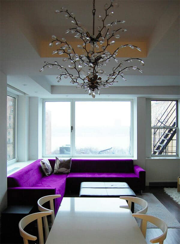 How to Make Bold Colors Work in a New York City Apartment 2 | Rodman Paul Architects