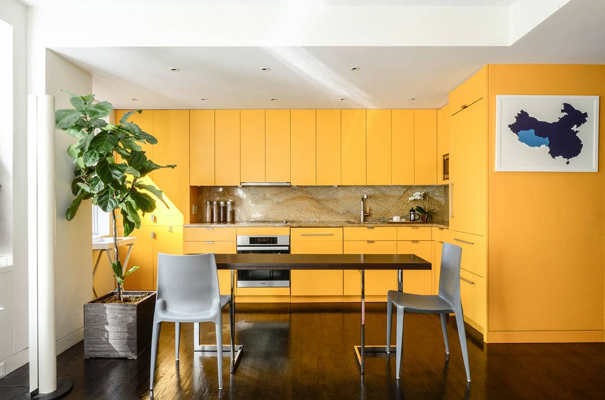 How to Make Bold Colors Work in a New York Space | Rodman Paul Architects