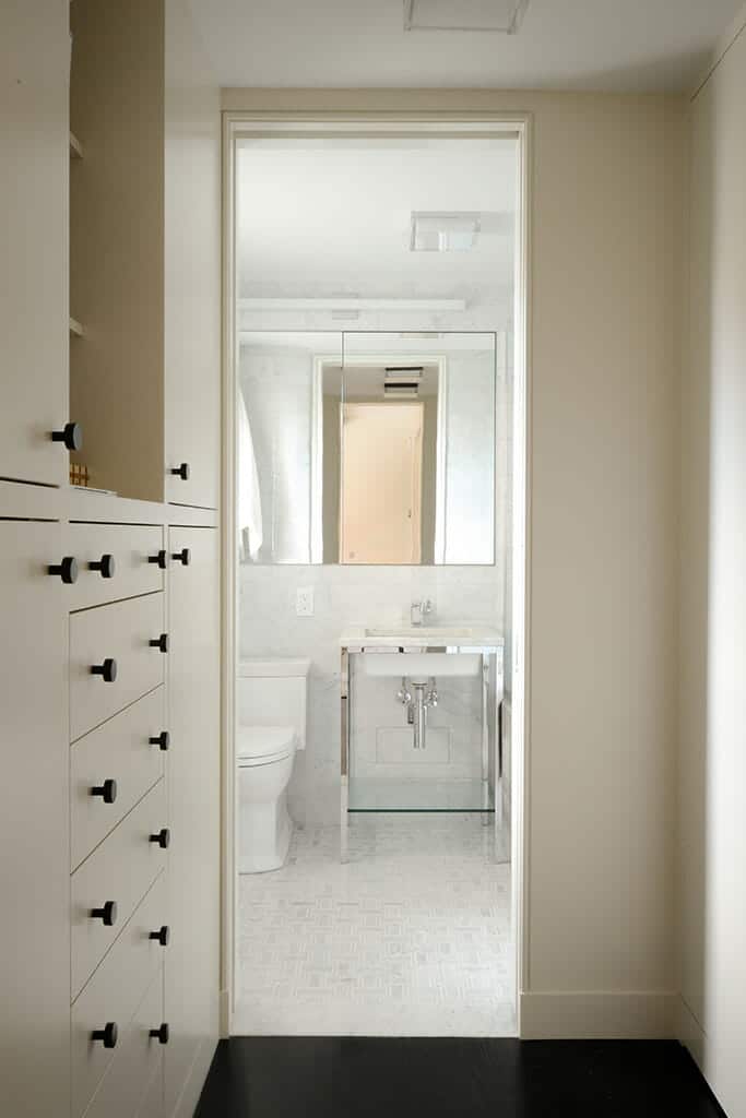 Bathroom of Upper East Side Prewar Renovation | Rodman Paul Architects