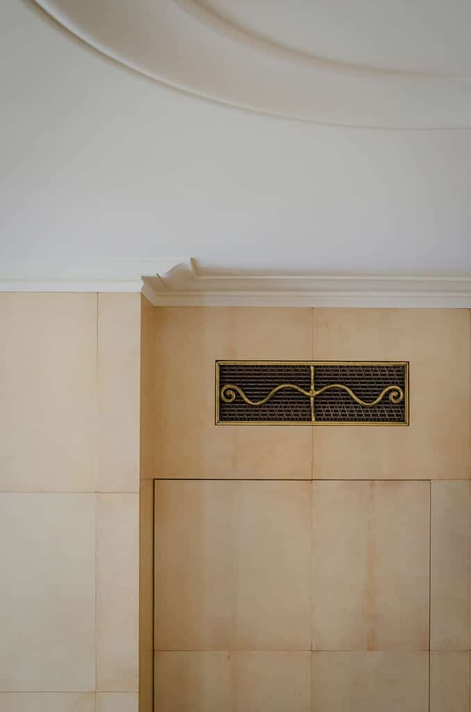 Custom Moulding and Vent in Elegantly Renovated East Side Apartment | Rodman Paul Architects