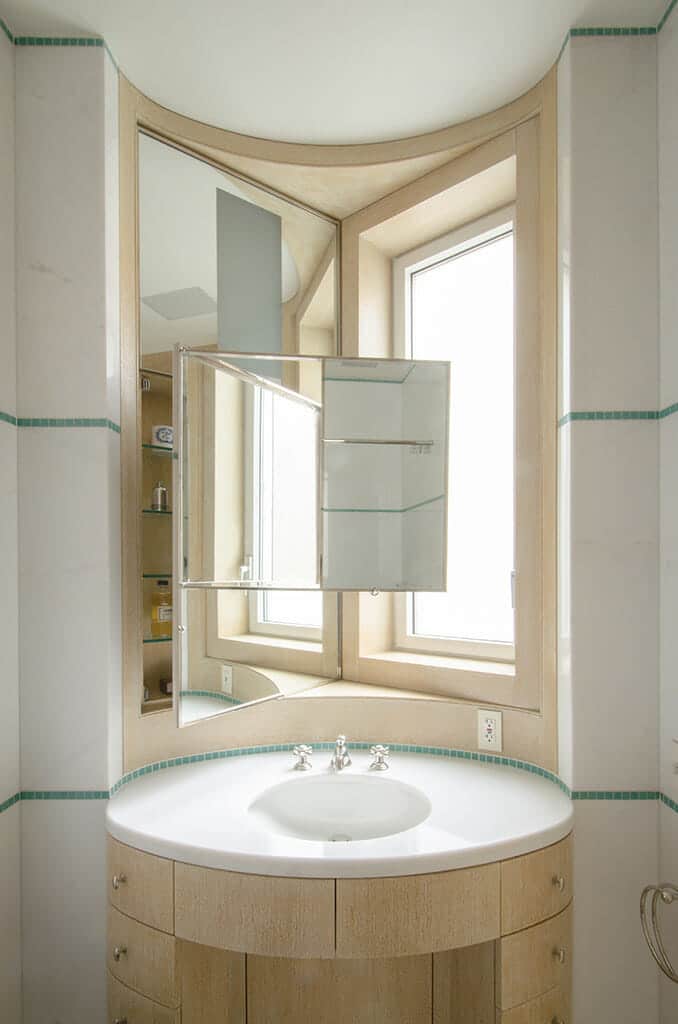Bathroom Vanity in Elegantly Renovated East Side Apartment | Rodman Paul Architects