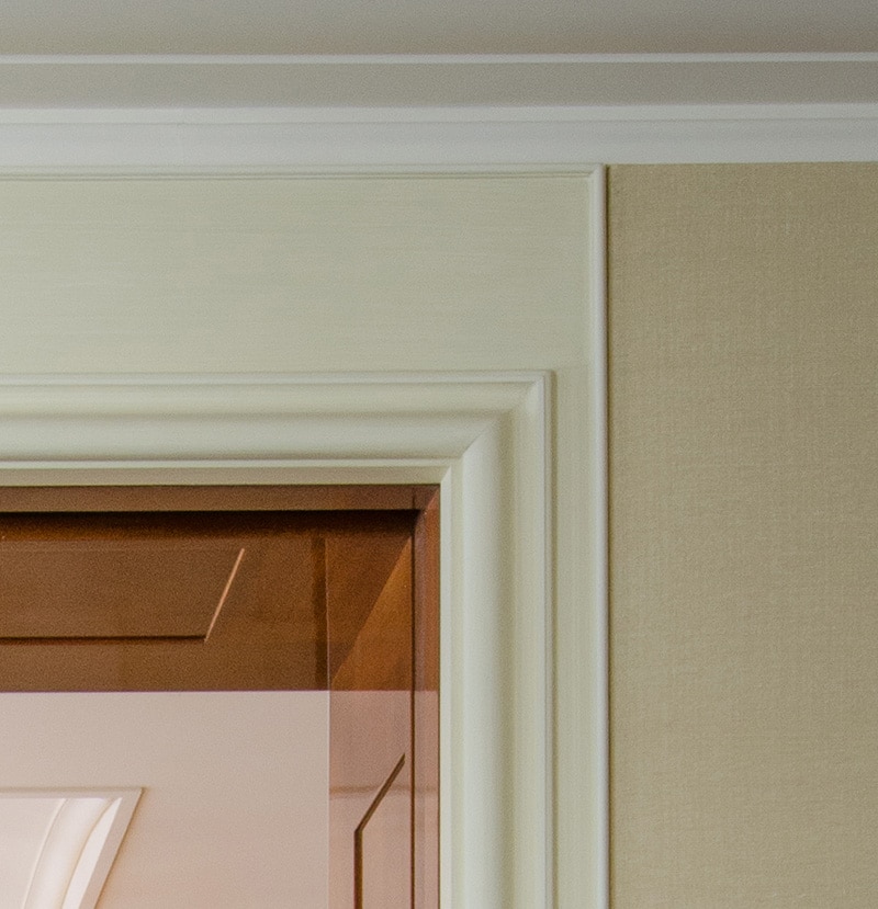 Trim detail | How We Design Custom Moldings for Apartments, Co-Ops and Homes | Rodman Paul Architects
